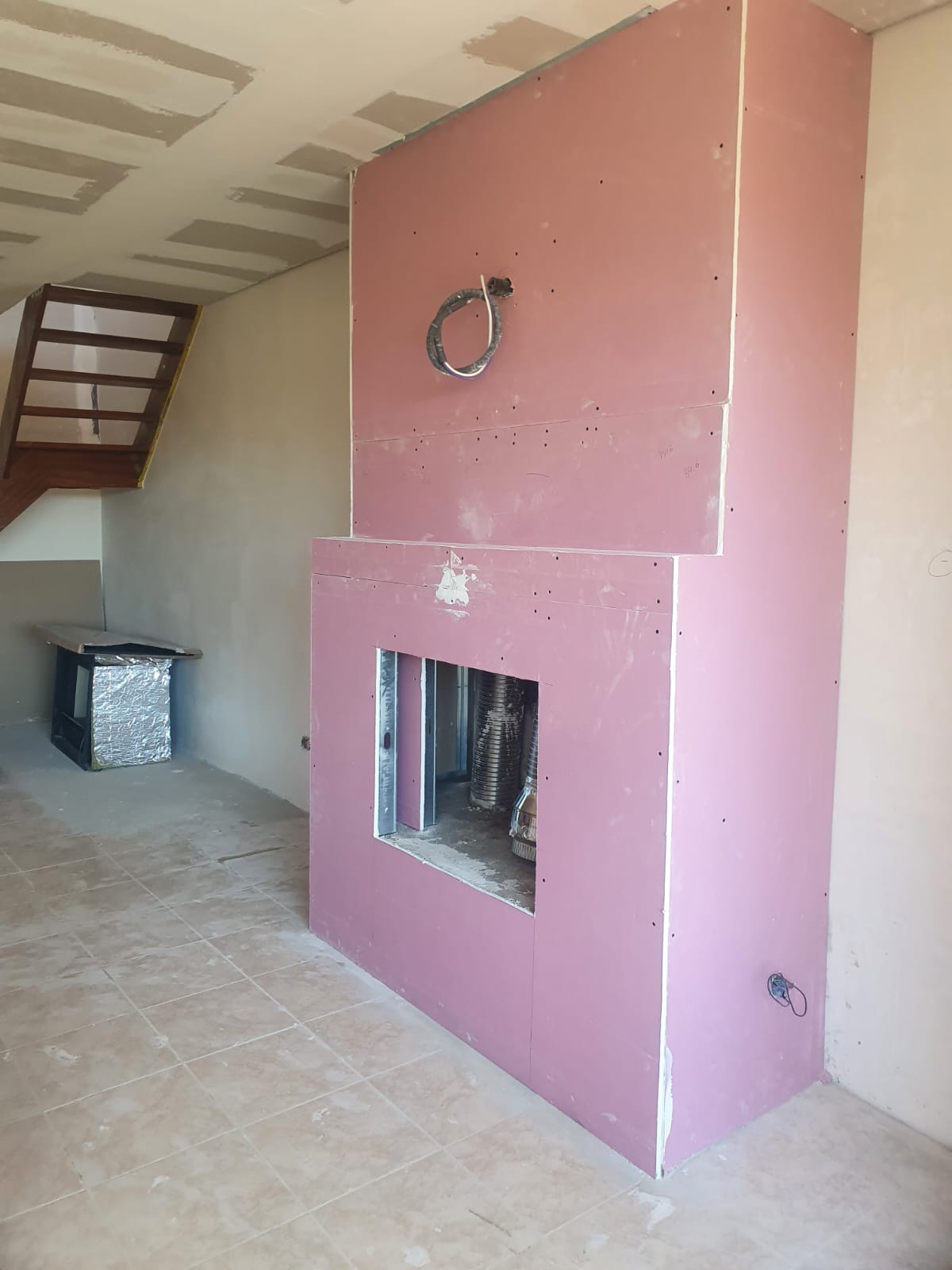 Acabamento em mármore